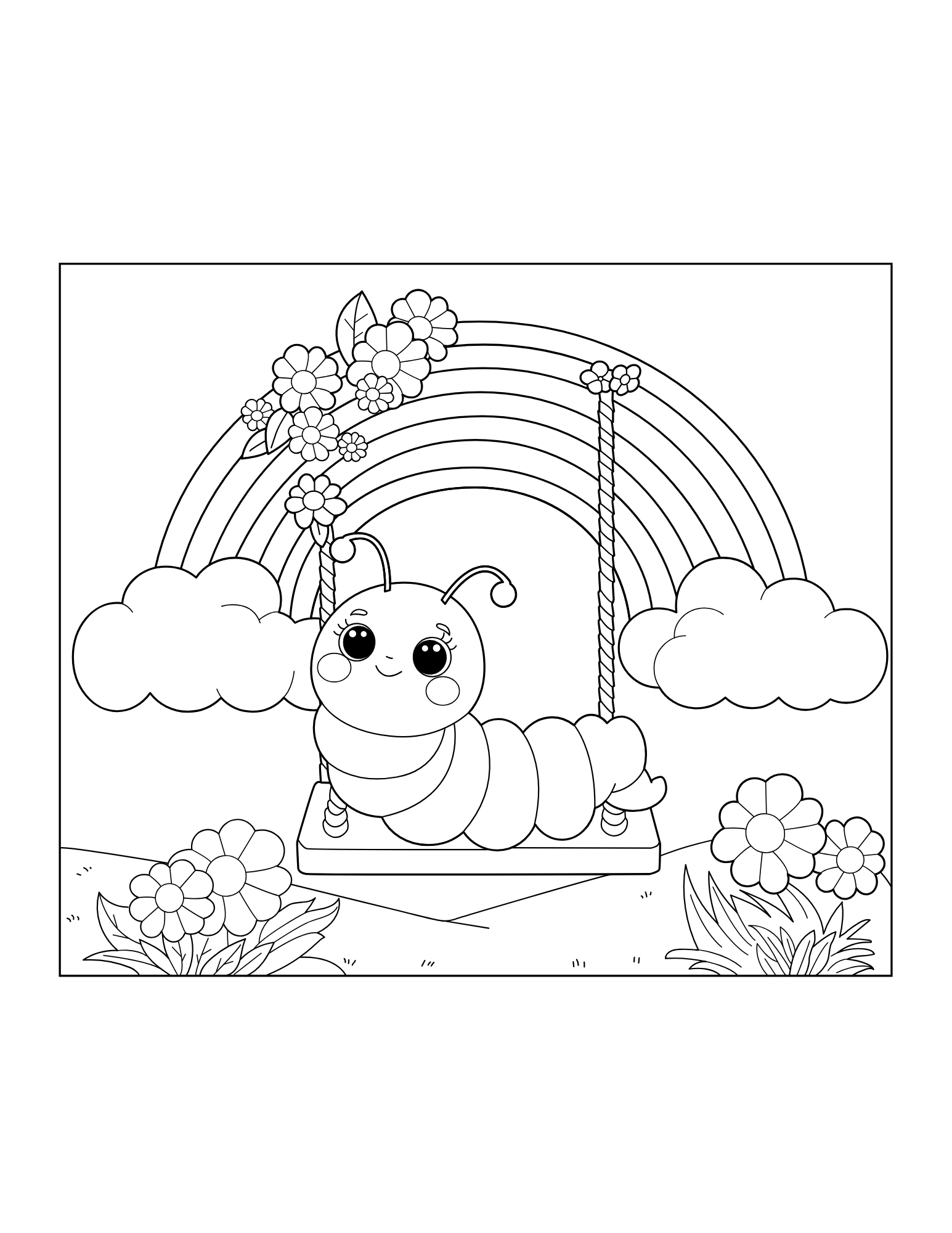 Caterpillar Coloring Book - Image 4