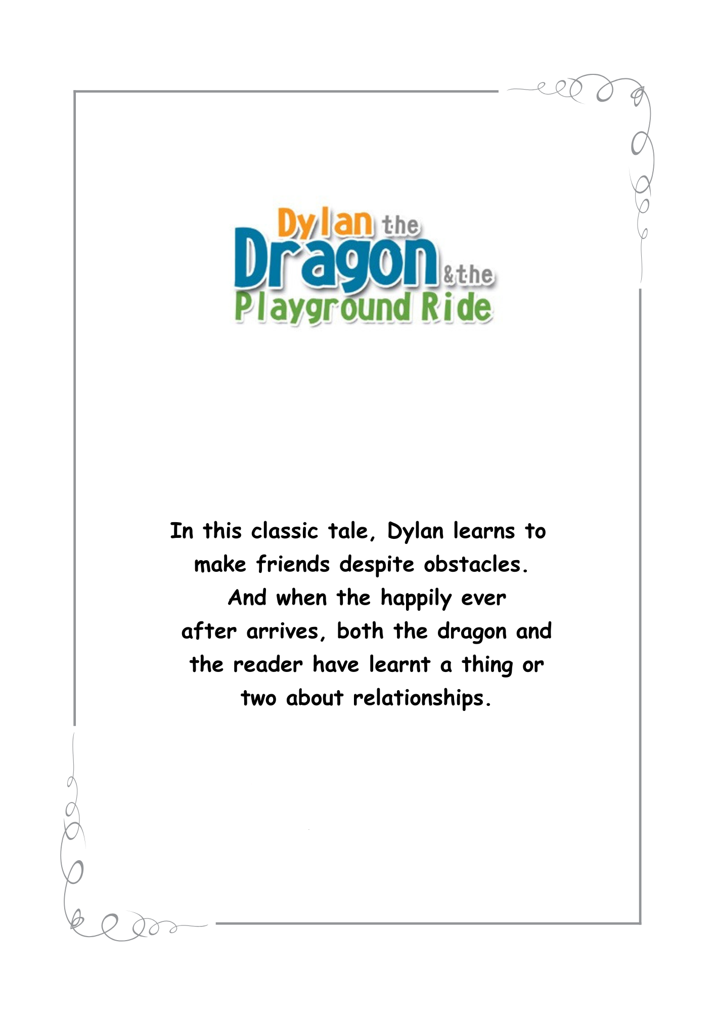 DYLAN THE DRAGON Story Book - Image 2