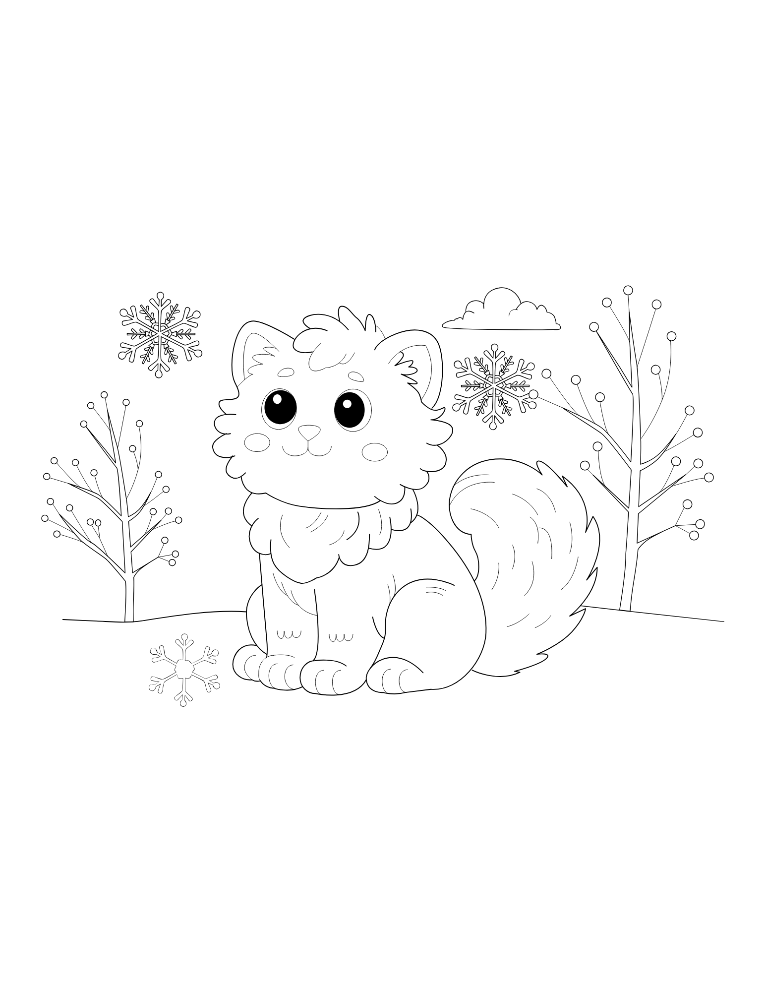 Cat Coloring Book - Image 4