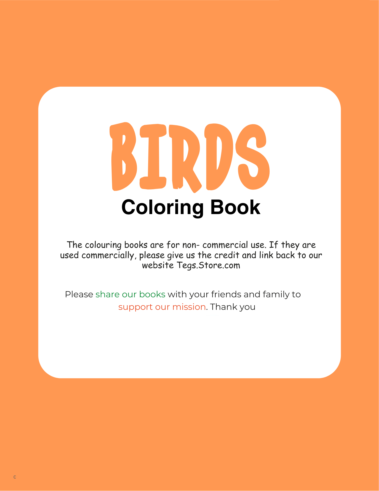 Birds Coloring Book - Image 5