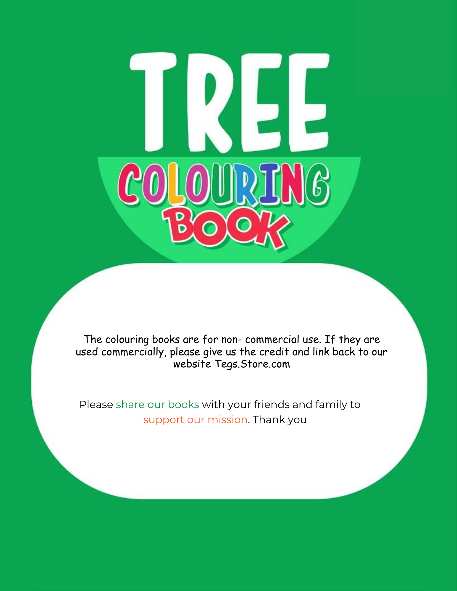 Tree Coloring Book - Image 5