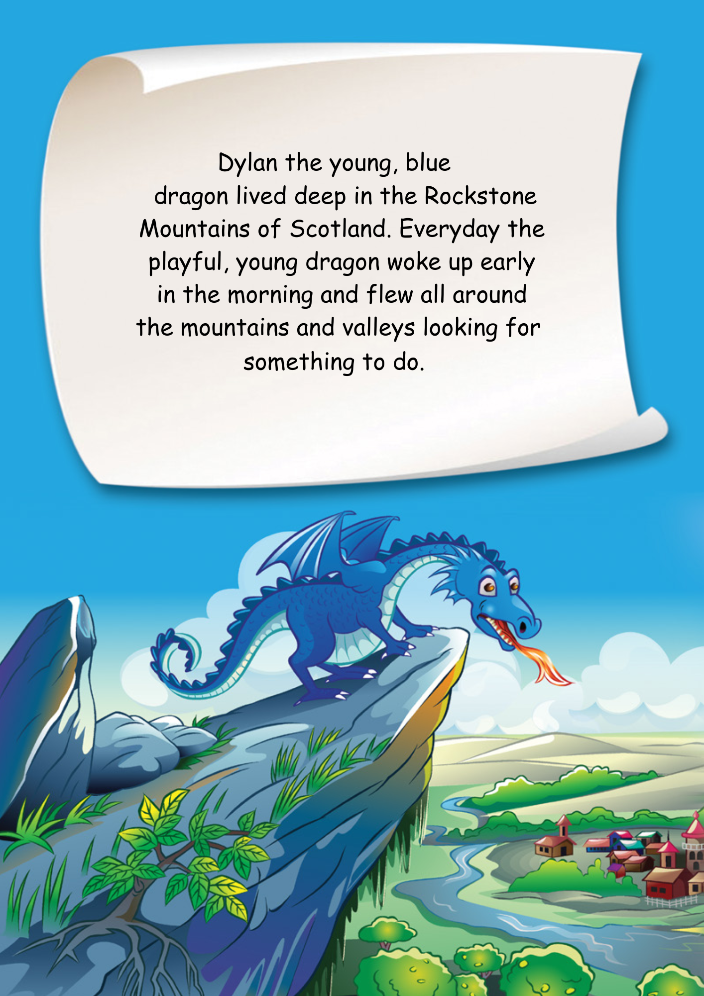 DYLAN THE DRAGON Story Book - Image 3