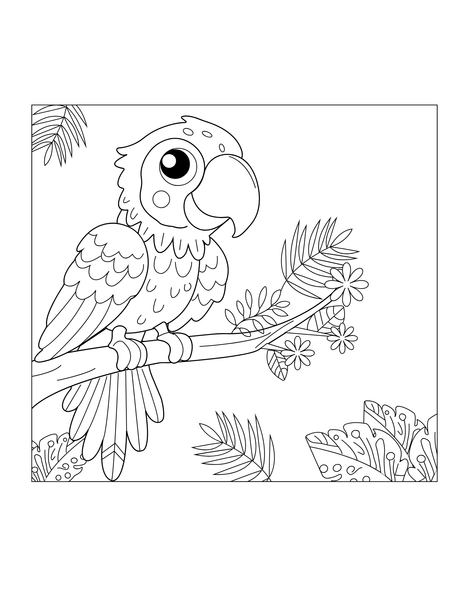 Macaw Coloring Book - Image 2