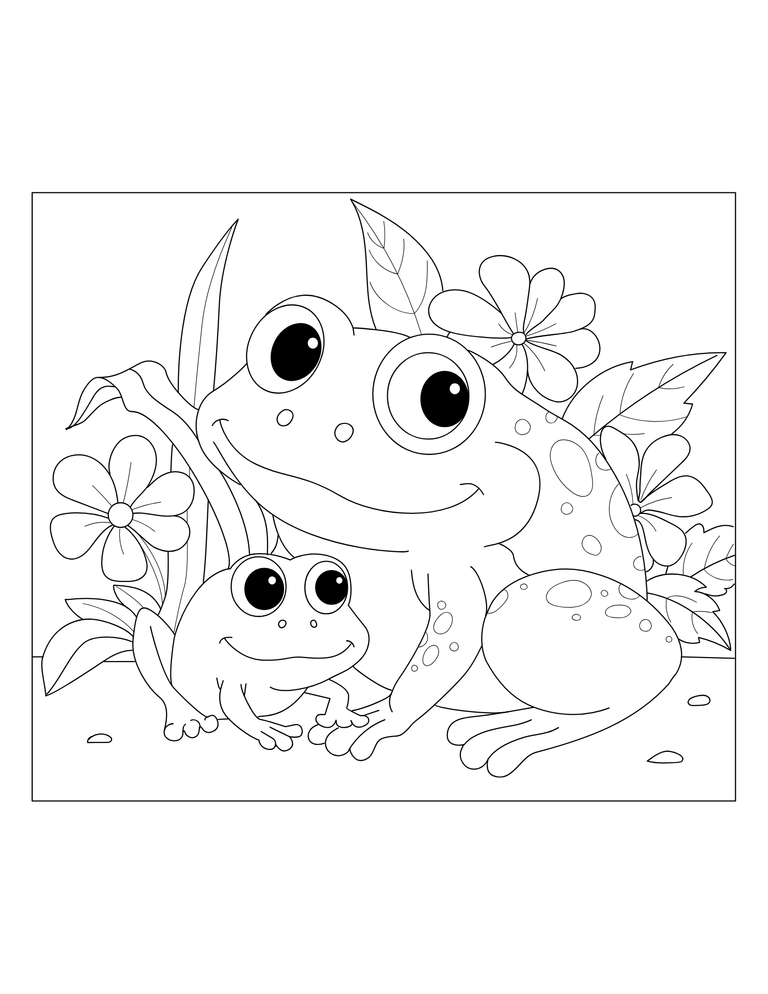 Amphibian Coloring Book - Image 2