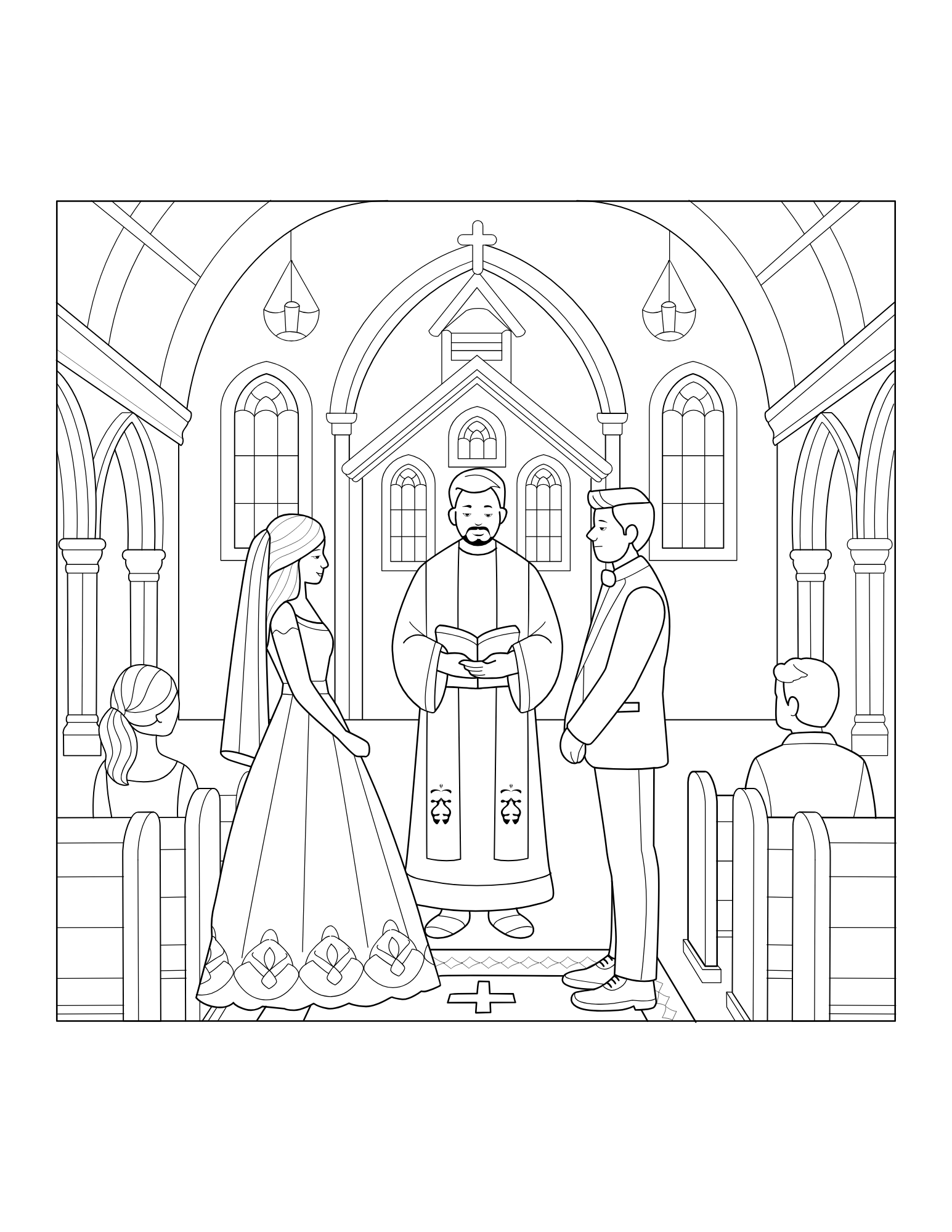 Christianity Coloring Book - Image 2