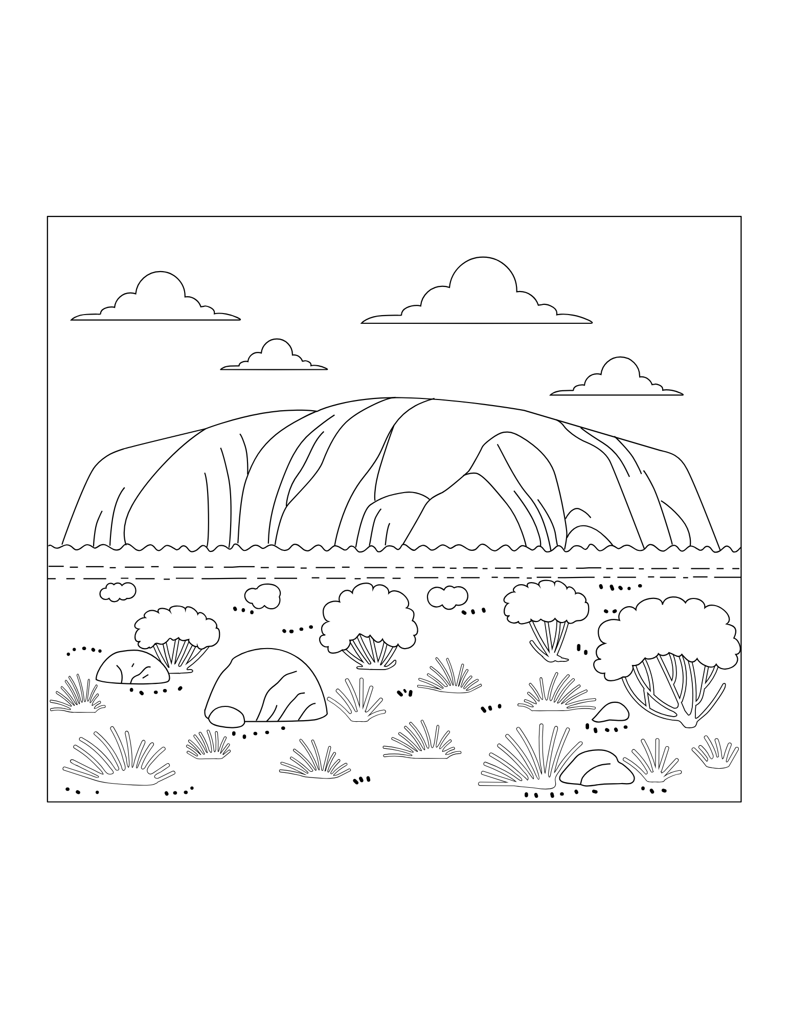 Australia Coloring Book - Image 2