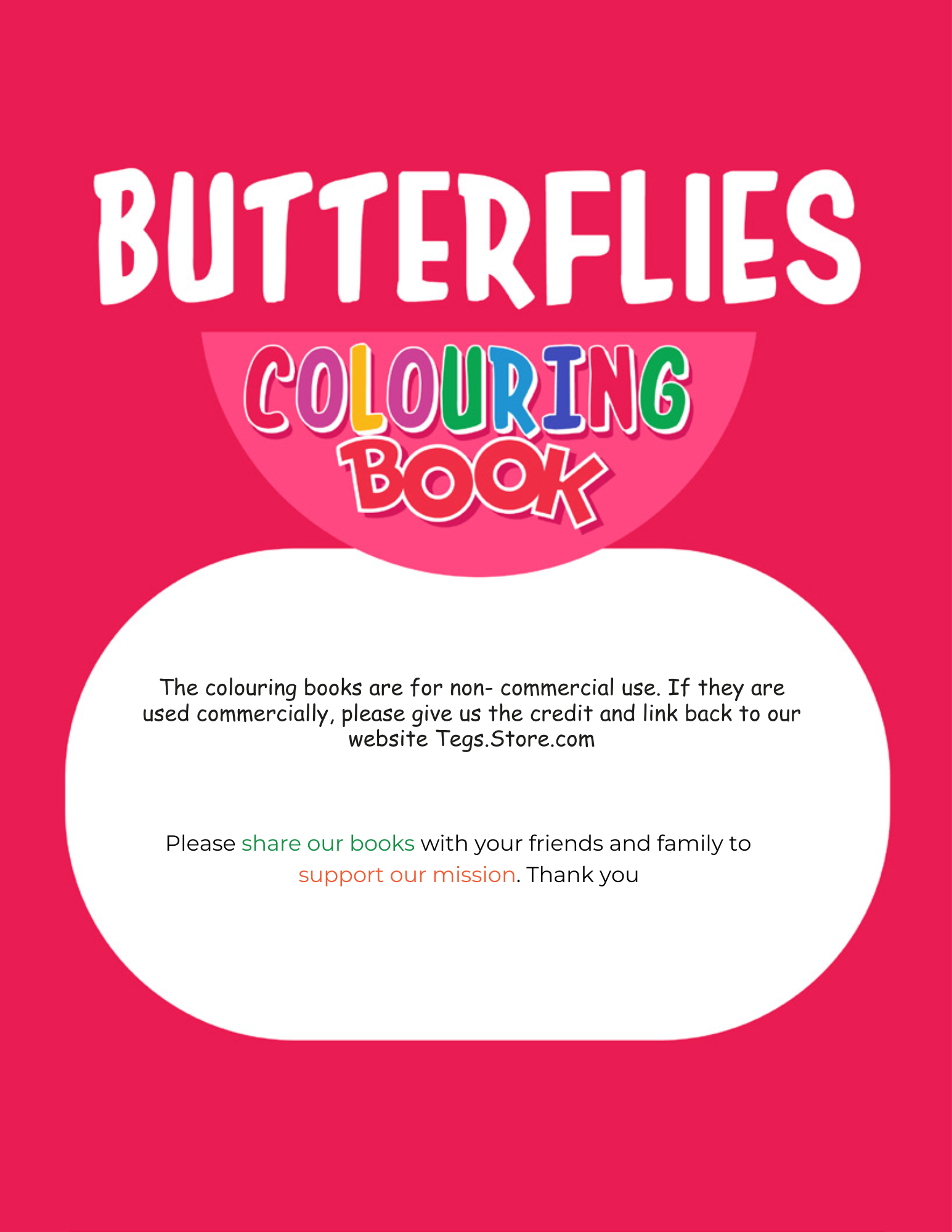 Butterflies Coloring Book - Image 5