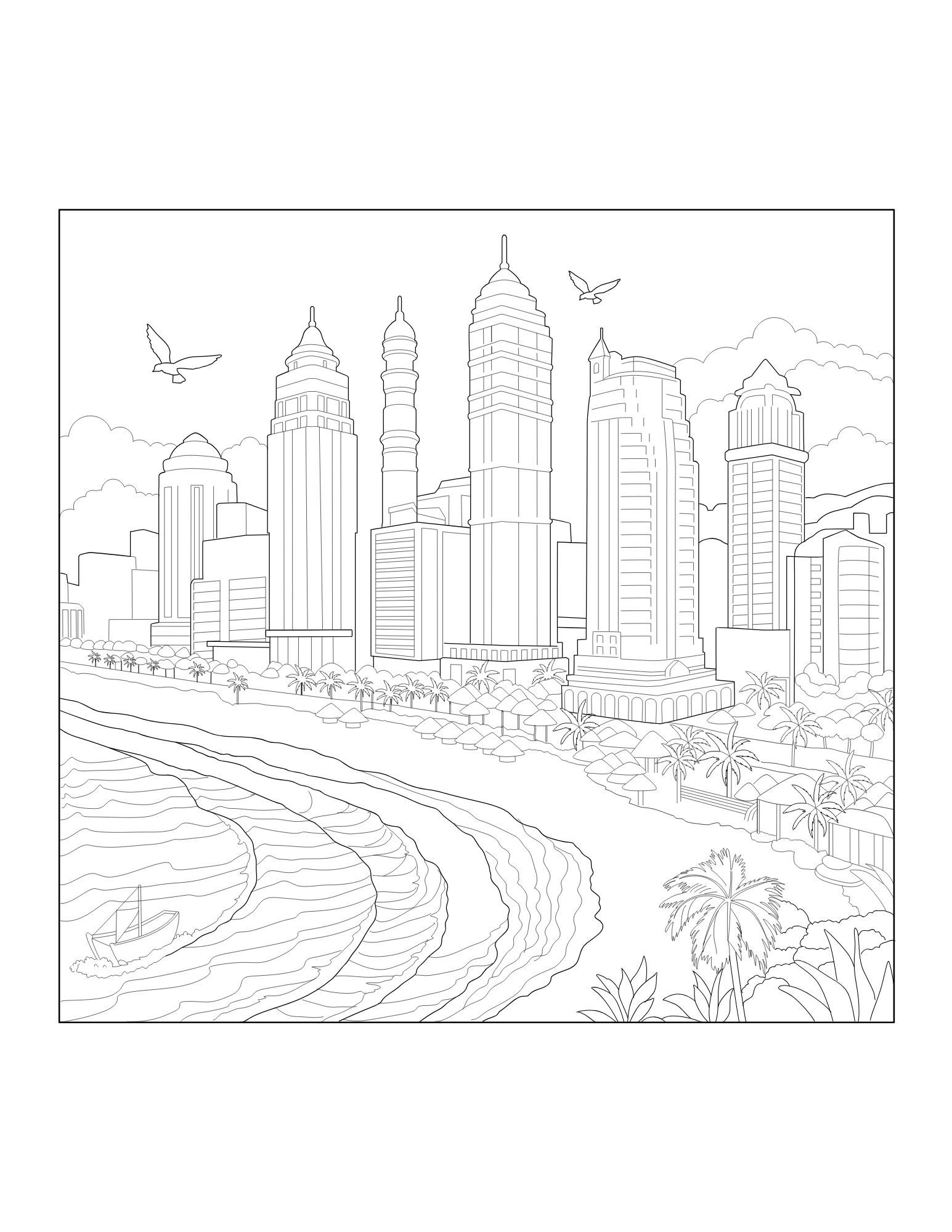 Africa Coloring Book - Image 2