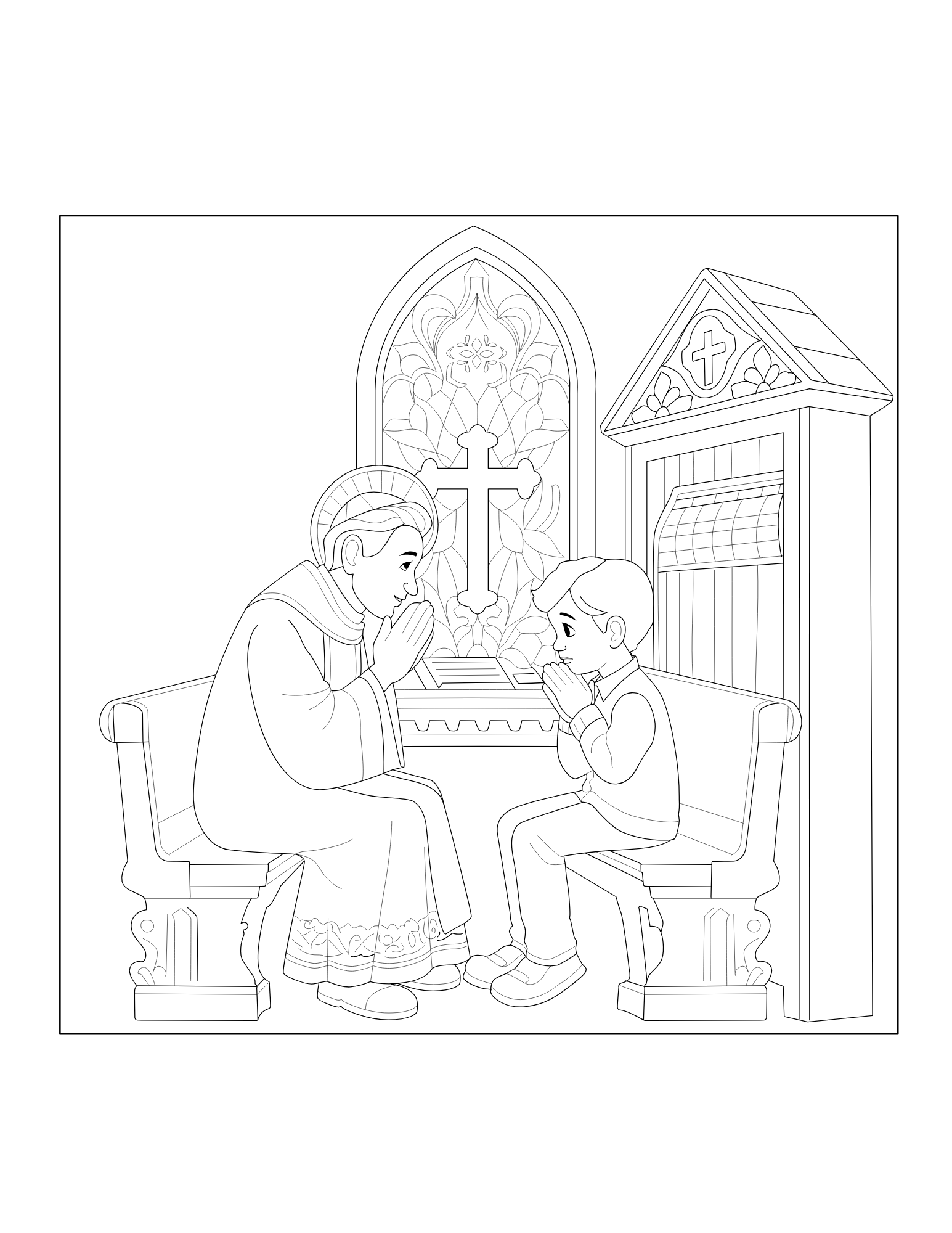 Christianity Coloring Book - Image 3