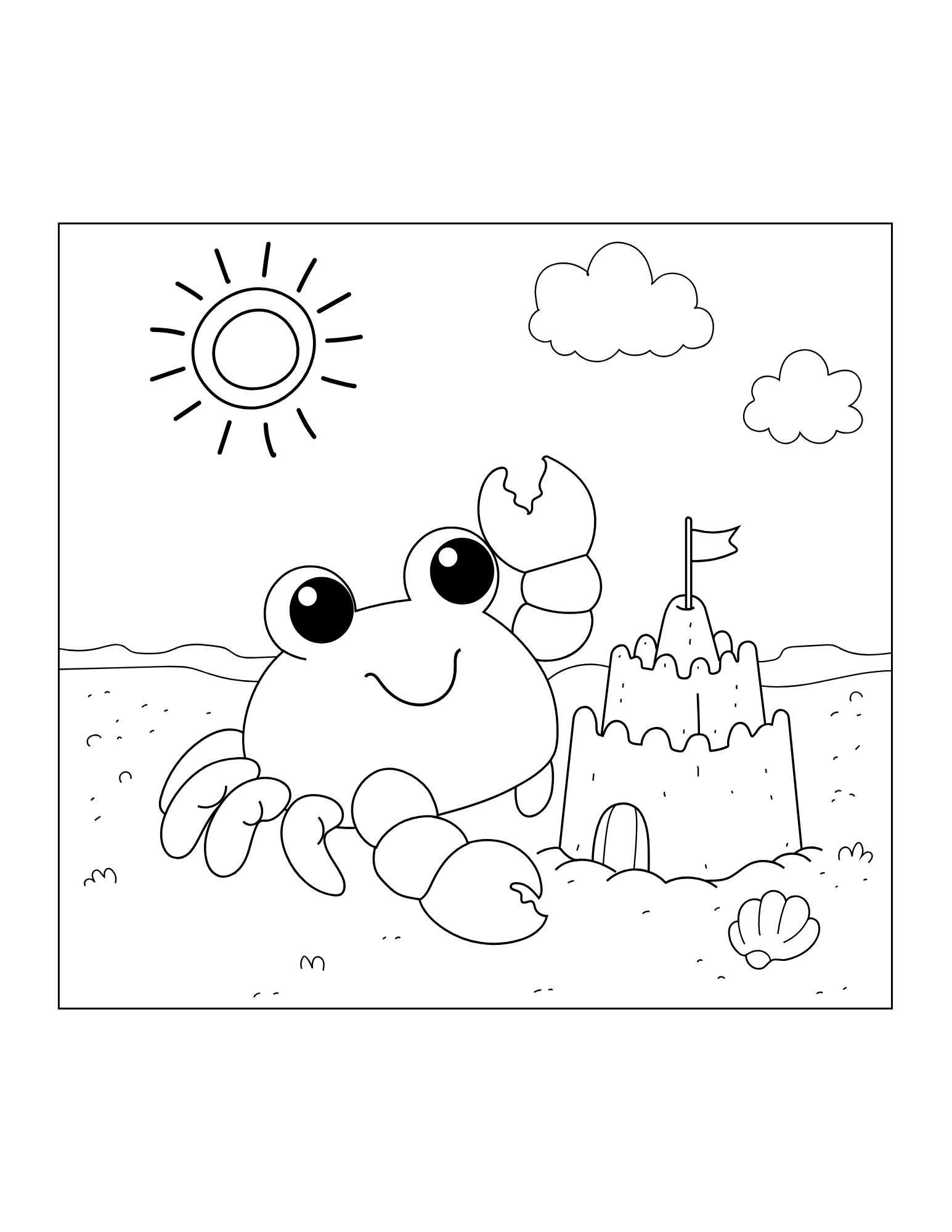 Crab Coloring Book - Image 4