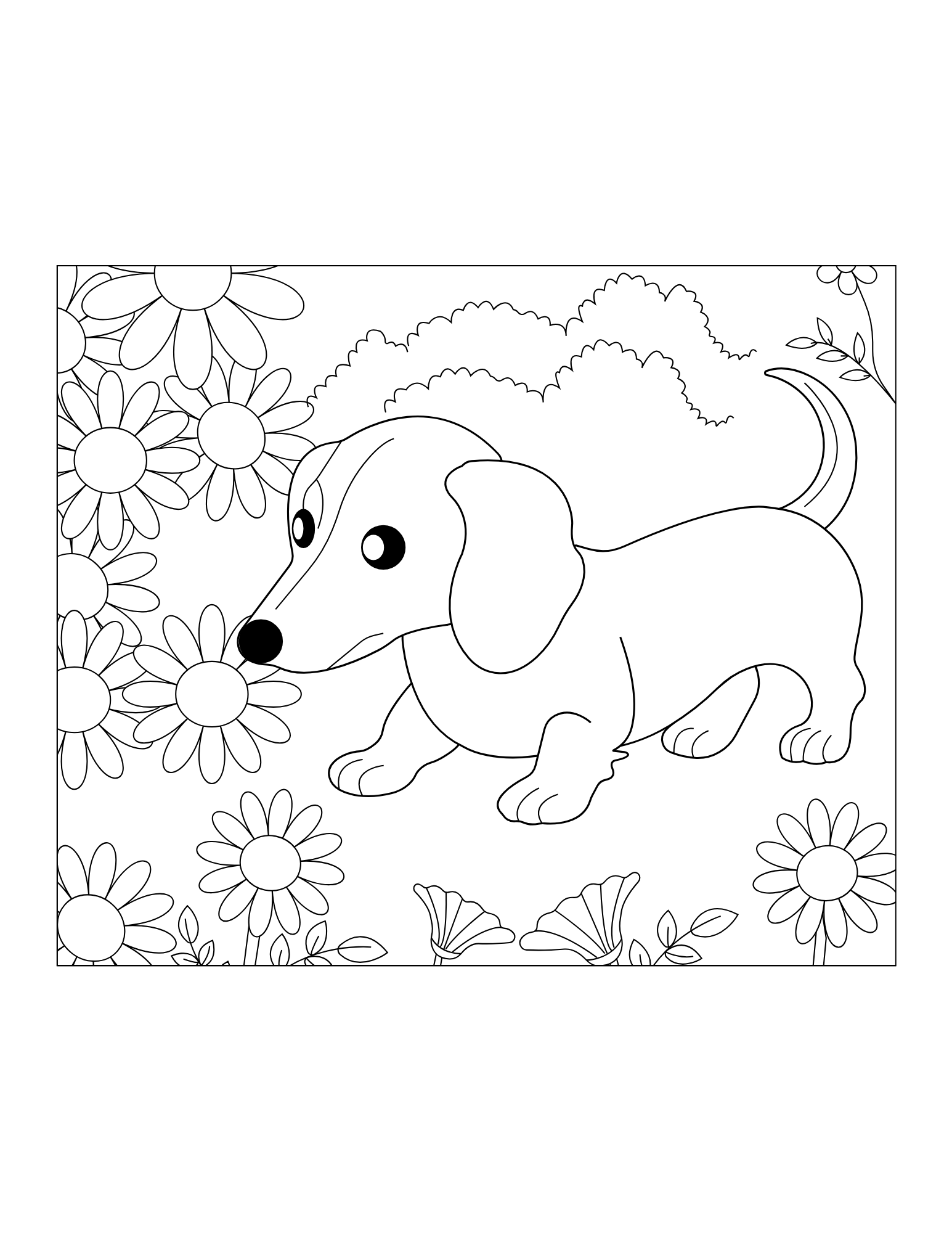 Dachshund Coloring Book - Image 3