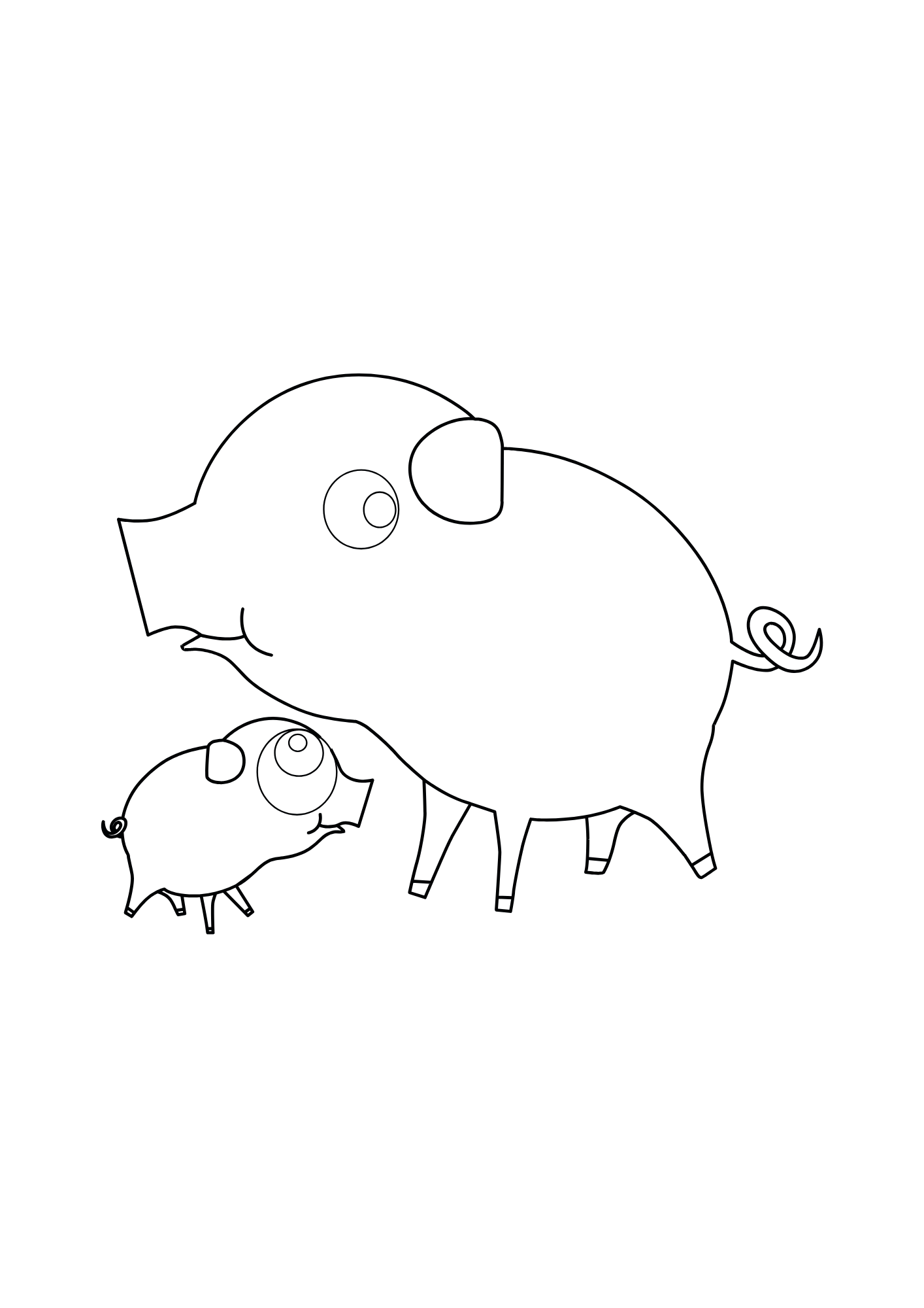 Cartoon Characters Coloring Book - Image 3