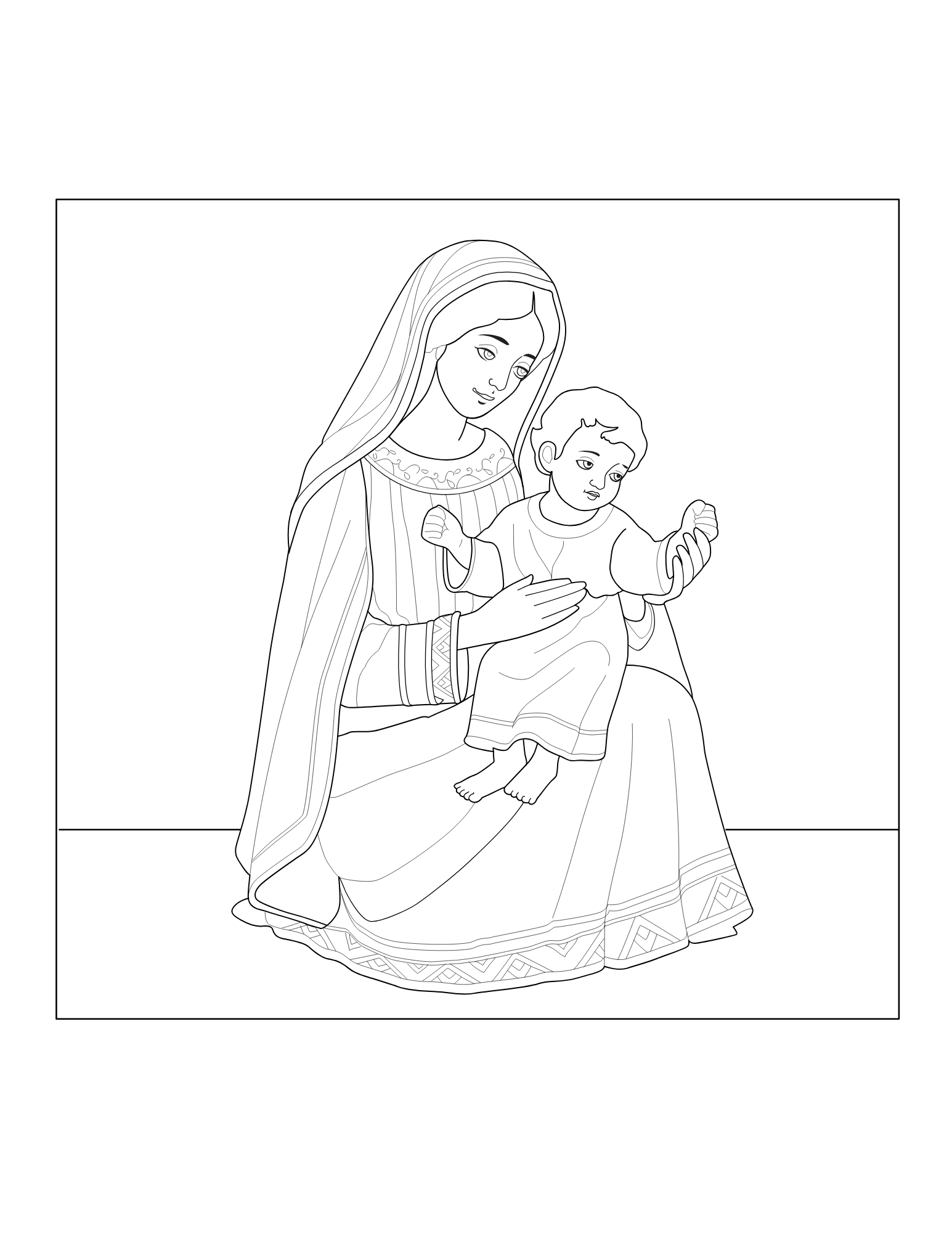 Christianity Coloring Book - Image 4
