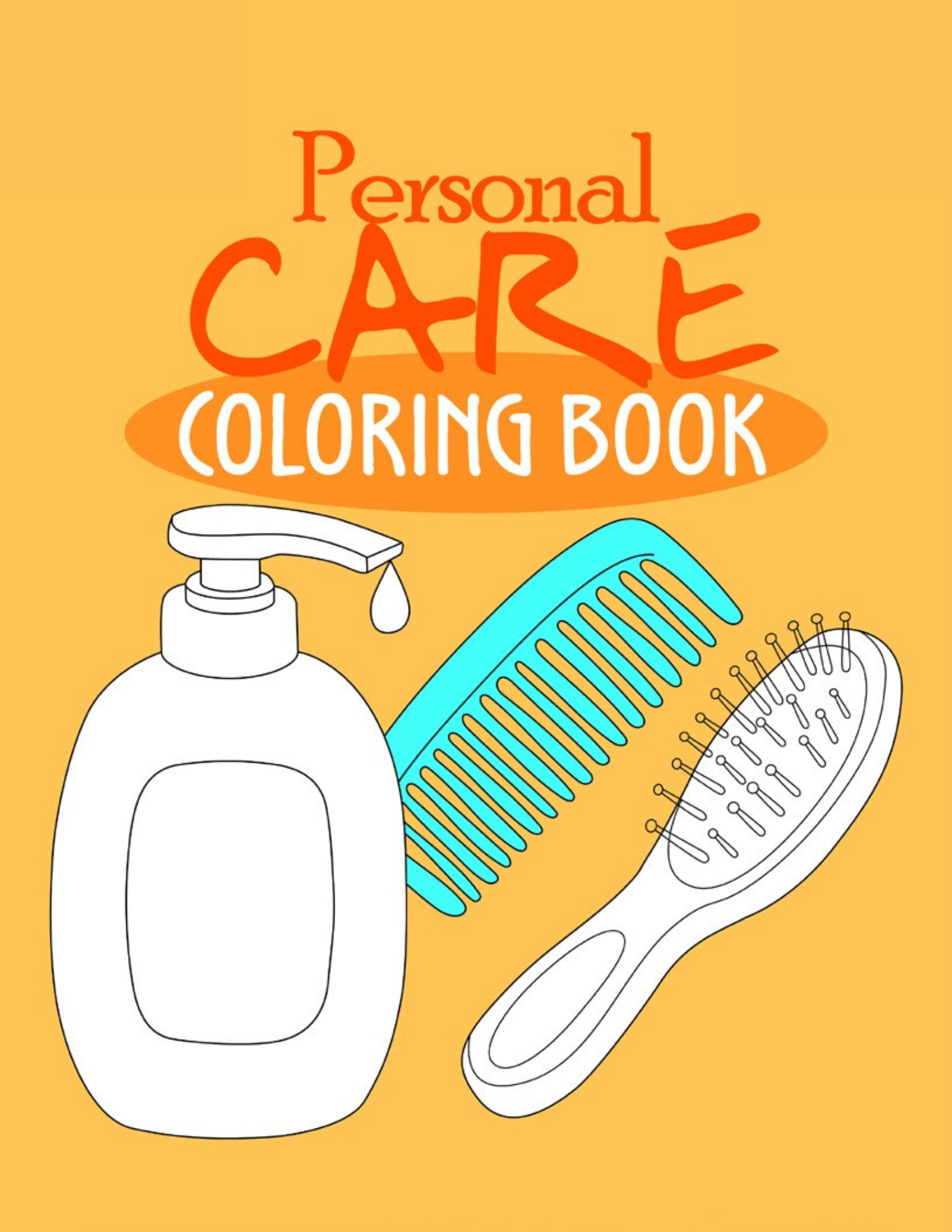 Personal Care Coloring Book