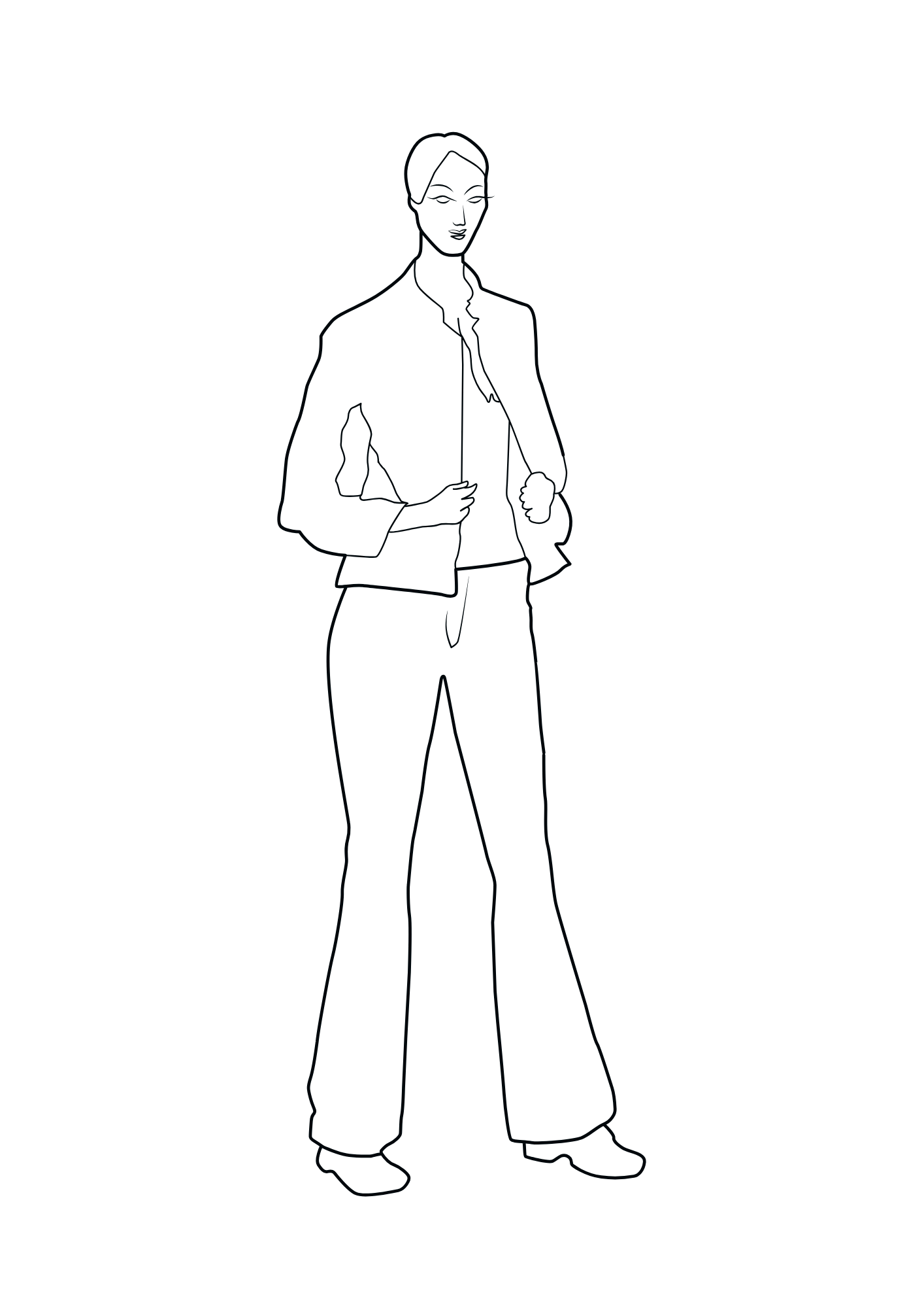 Fashion Coloring Book - Image 3