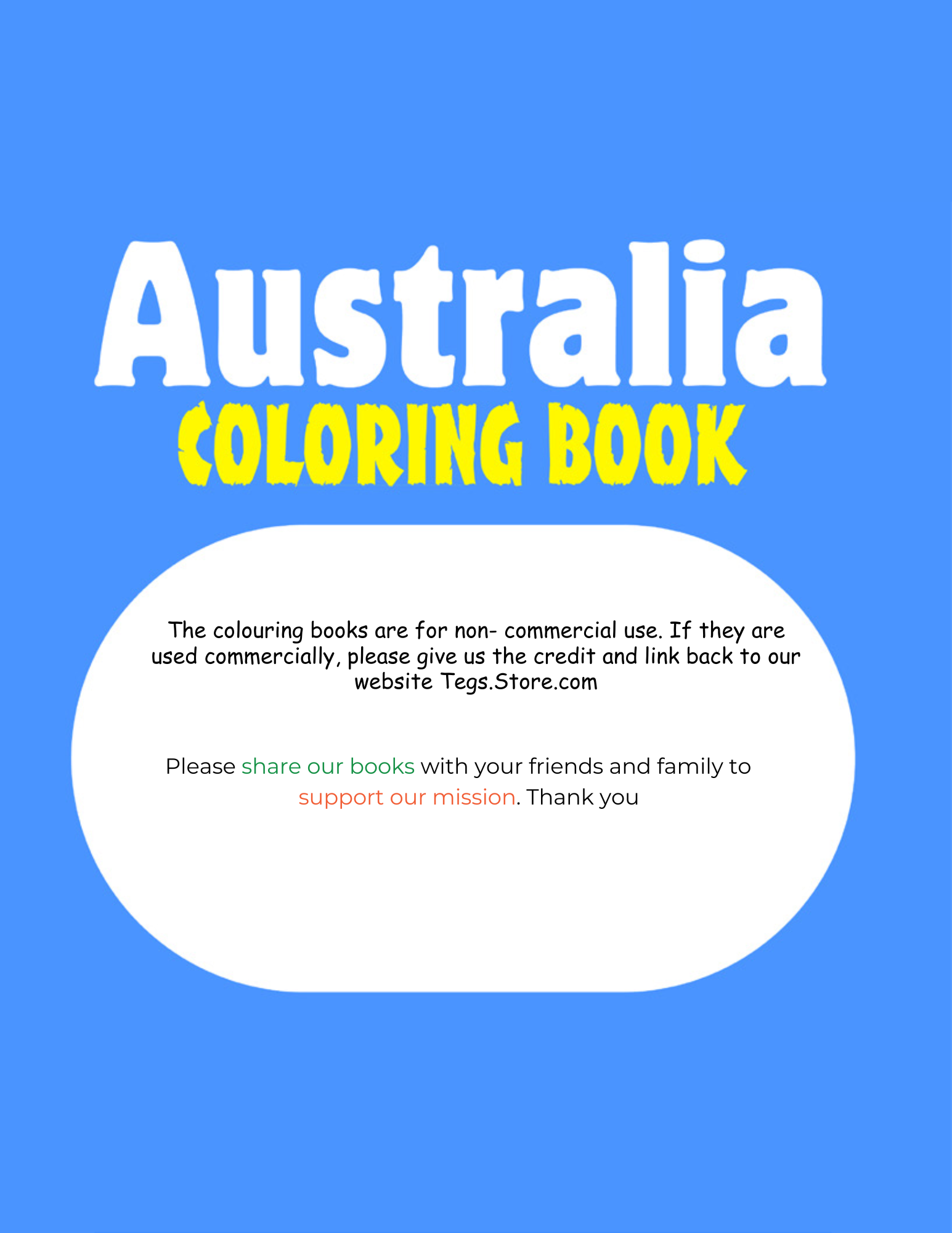 Australia Coloring Book - Image 5