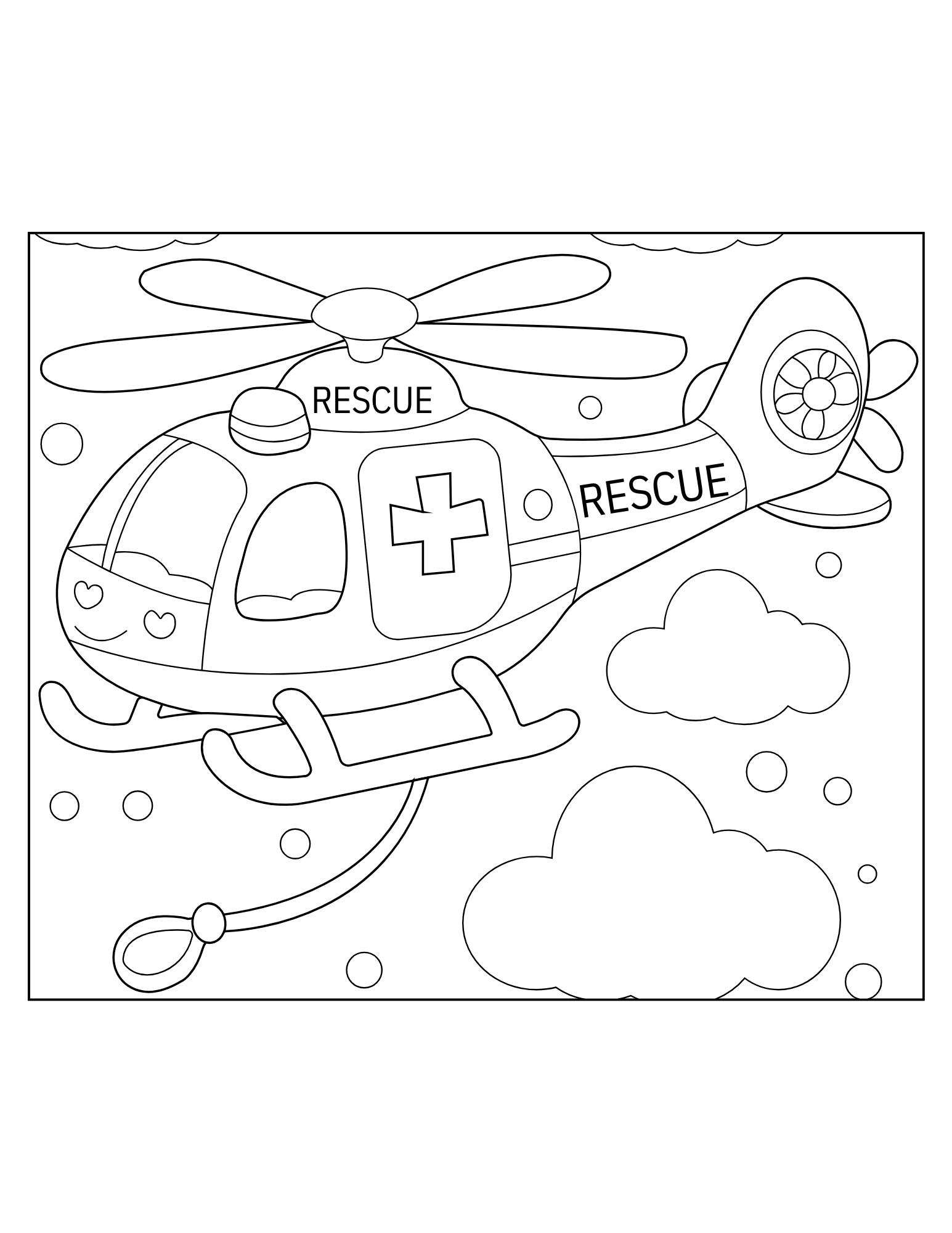 Airplane Coloring Book - Image 4