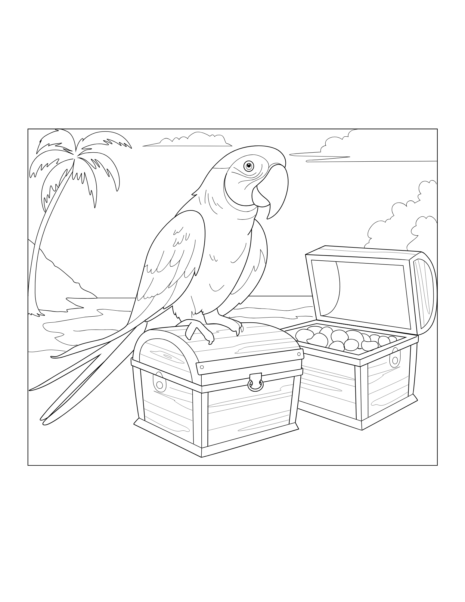 Macaw Coloring Book - Image 4