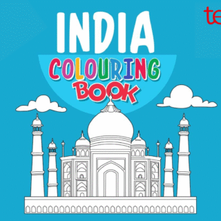 India Coloring Book