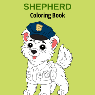 German Shepherd Coloring Book