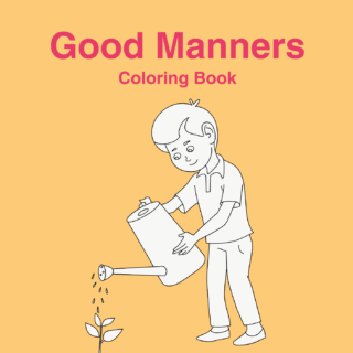 Good Manners Coloring Book