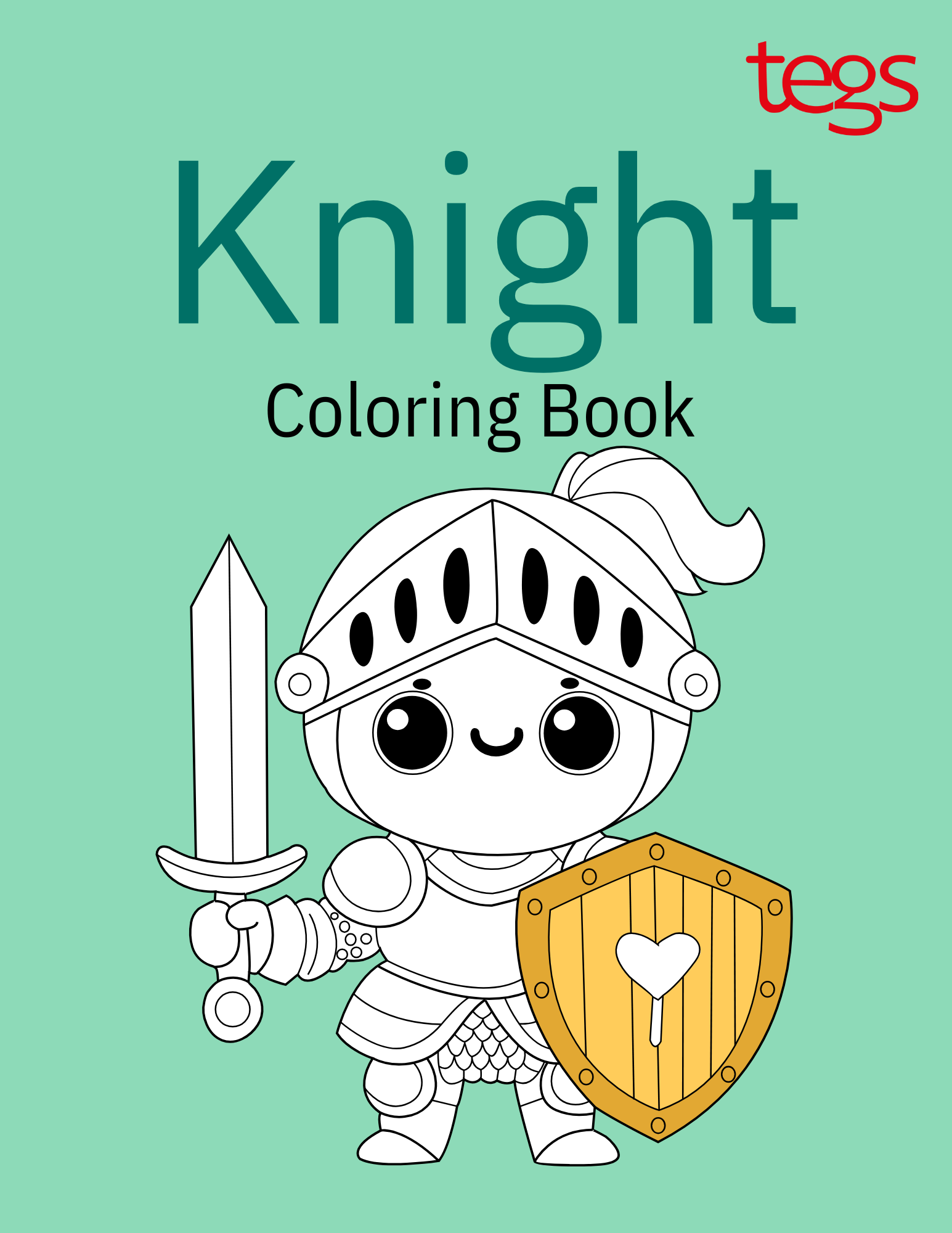 Knight Coloring Book
