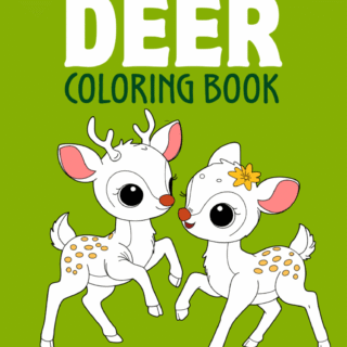 Deer Coloring Book