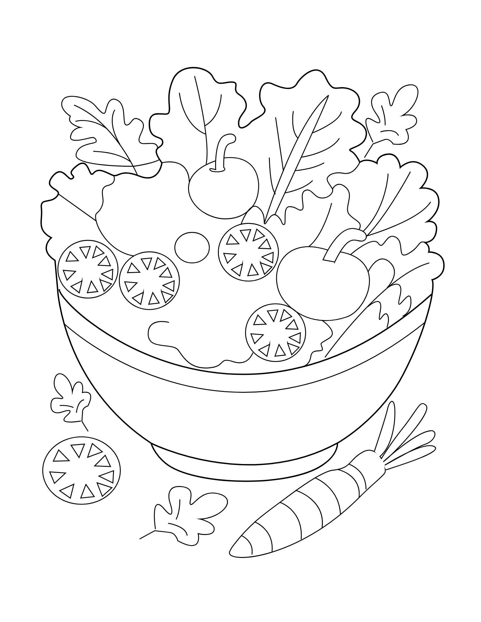 Food Items Coloring Book - Image 3