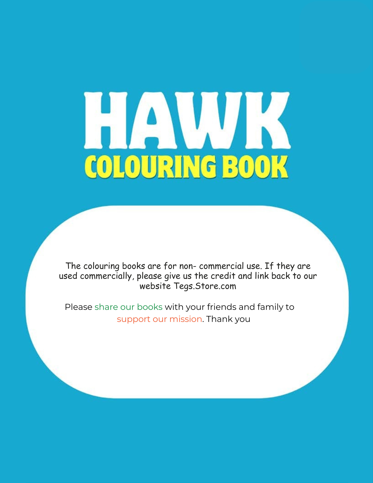Hawk Coloring Book - Image 5