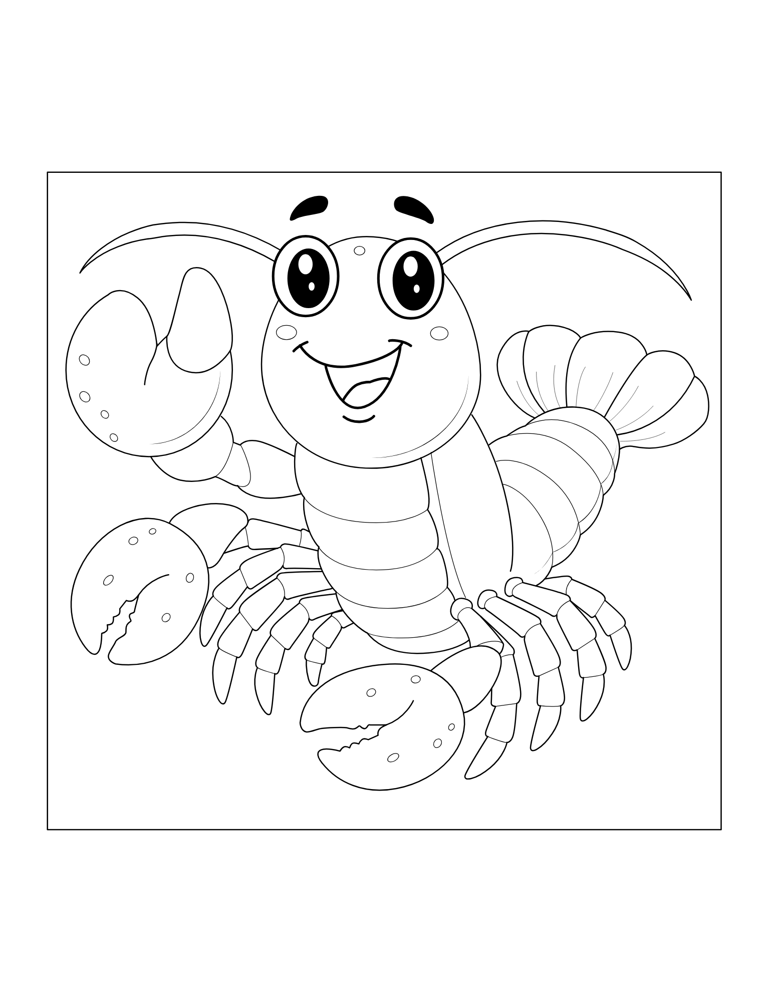 Lobster Coloring Book - Image 4