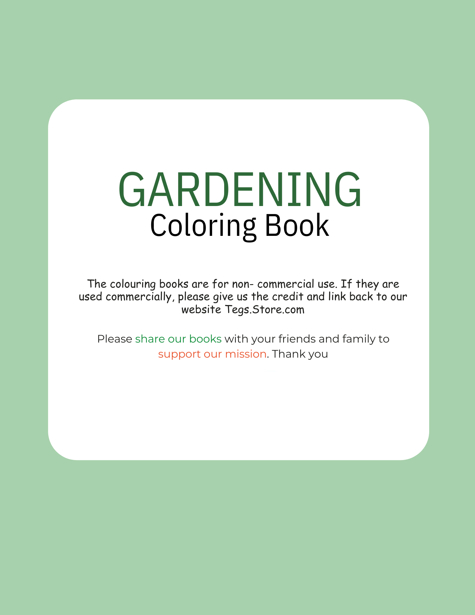 Gardening Coloring Book - Image 5