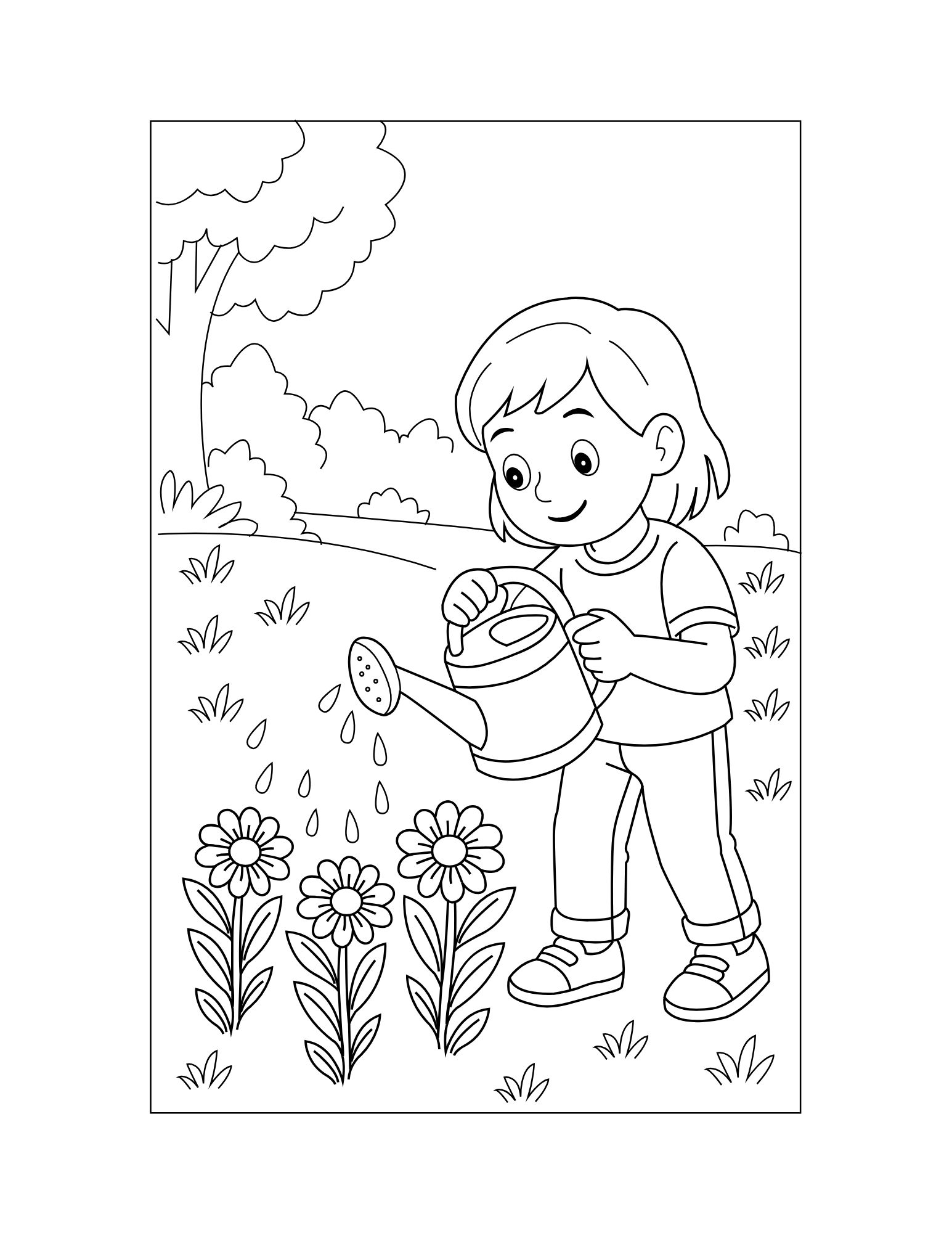 Gardening Coloring Book - Image 3