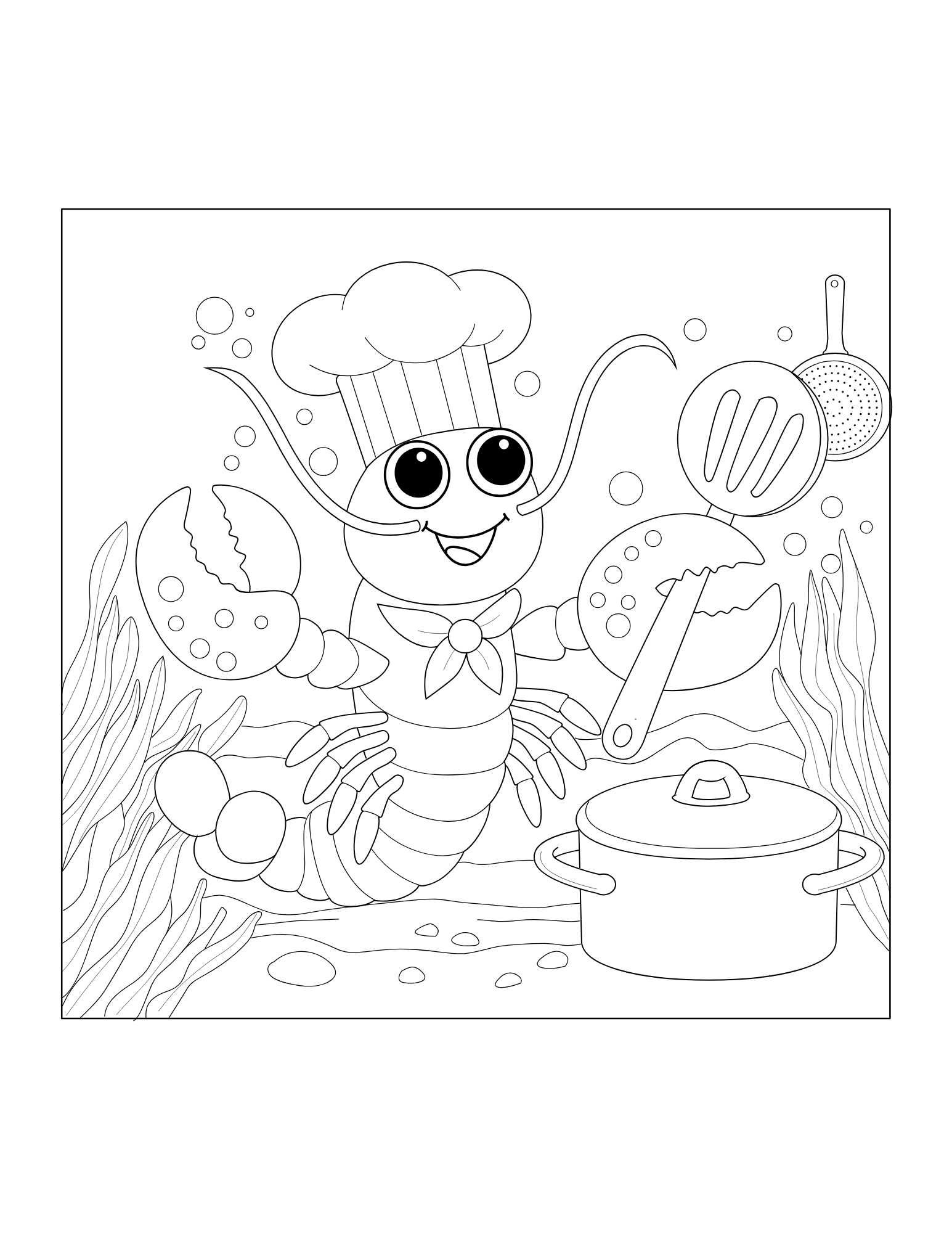 Lobster Coloring Book - Image 2