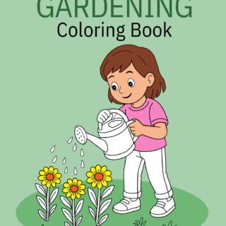 Gardening Coloring Book