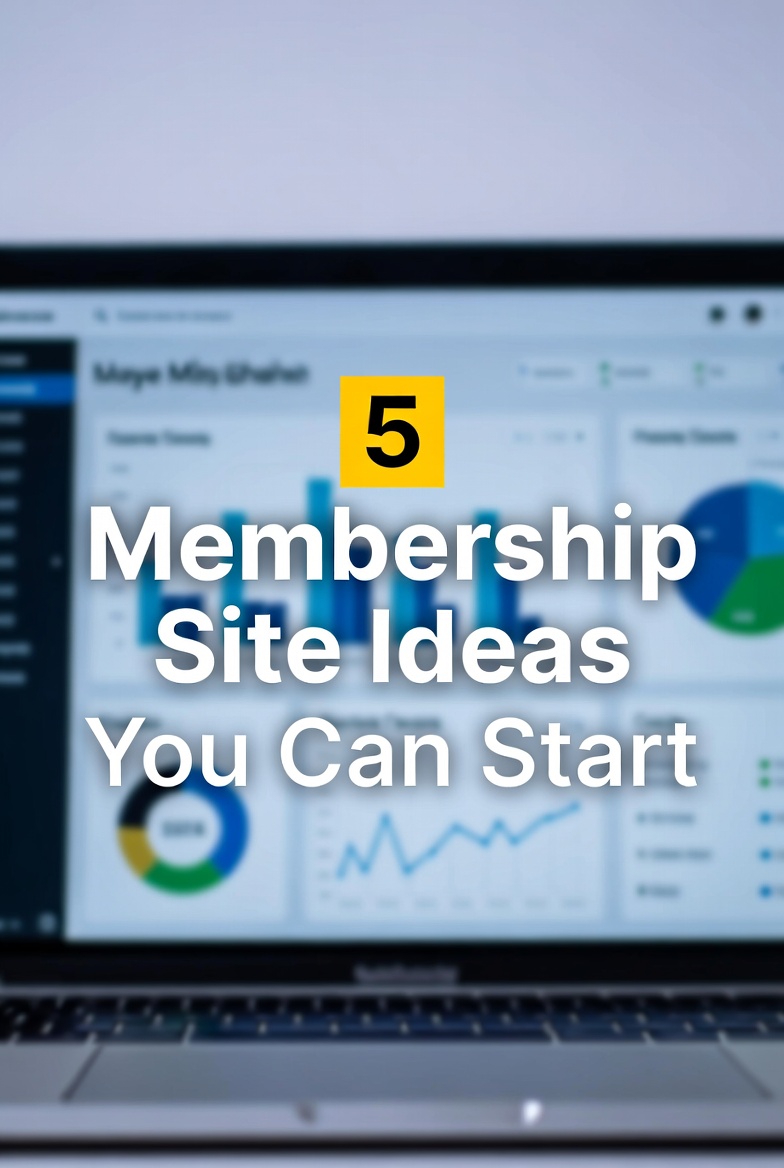 5 Membership Site Ideas You Can Start