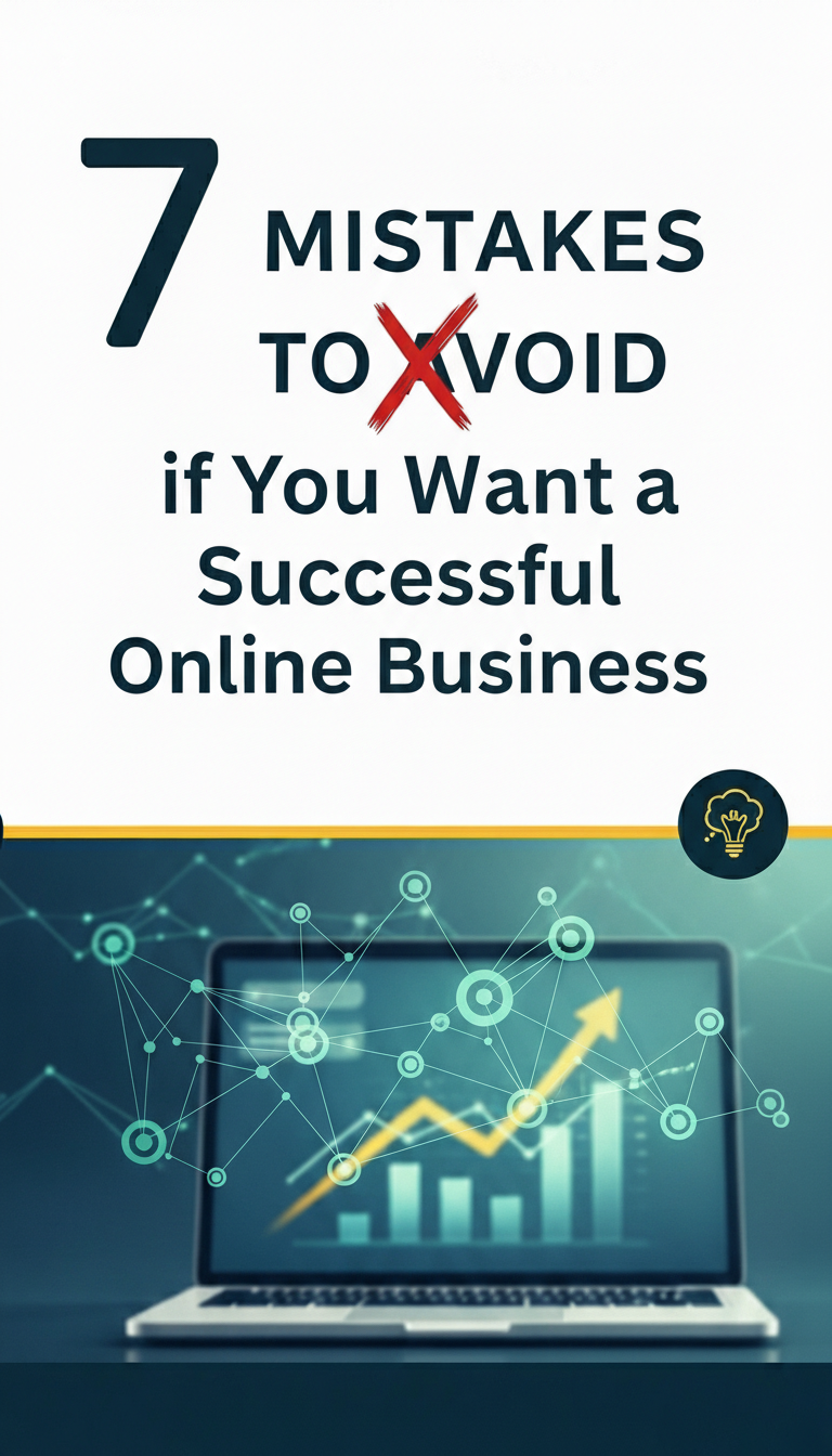 7 Mistakes to Avoid if You Want a Successful Online Business